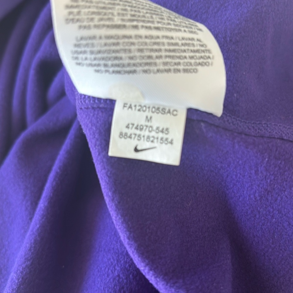 NFL Minnesota Vikings Nike Dri-Fit Long Sleeve Shirt Medium - Picture 7 of 8